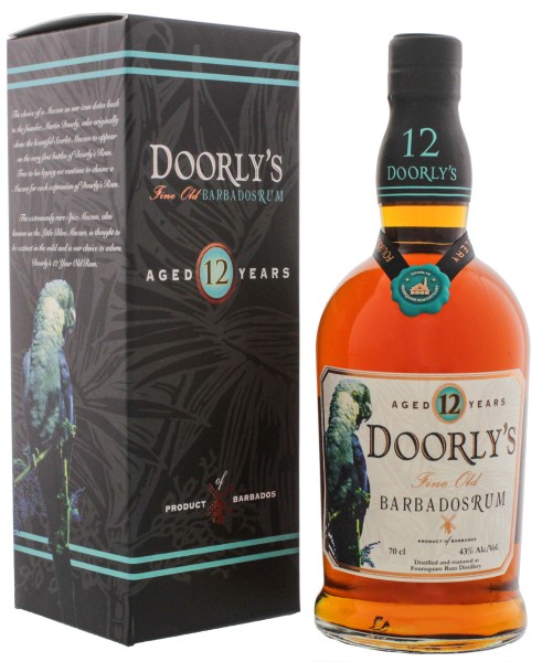 Doorlys Rum 12 Jahre 0,7L 43%