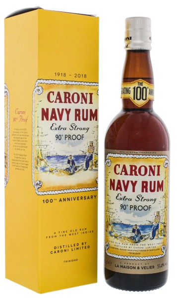 Caroni Navy Rum Extra Strong 100th Anniversary 0,7L 51,4%