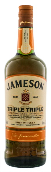 Jameson Triple Triple Irish Whisky 1,0L 40%