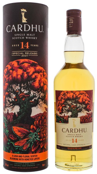 Cardhu 14 Jahre Single Malt Whisky Special Release 2021 0,7L 55,5%
