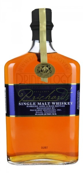 Prichard's Single Malt Whiskey 0,7L 40%