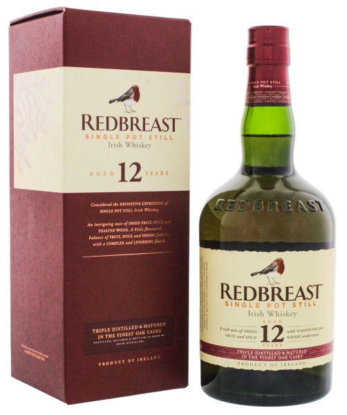 Redbreast Irish Whiskey 12 Years Old 40%