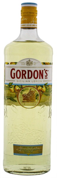 Gordons Sicilian Lemon Gin 1,0L 37,5%