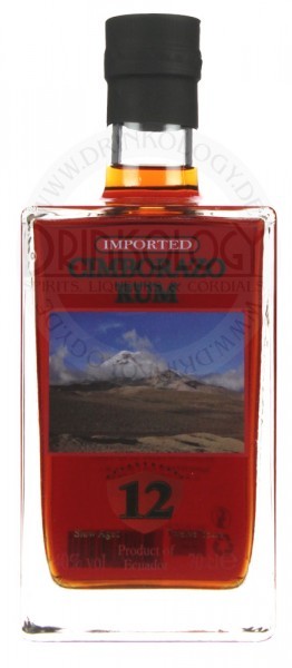 Cimborazo Rum 12 Years Old 0,7L 40%