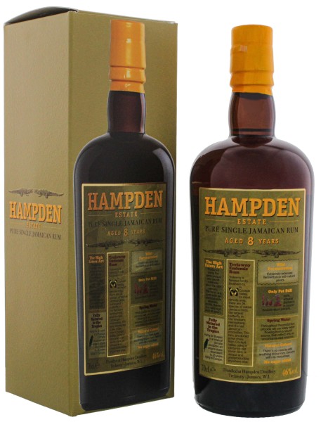 Hampden Estate Pure Single Jamaican Rum 0,7L 46%