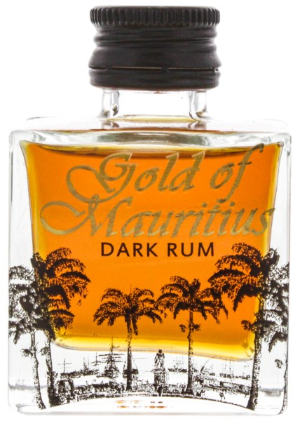 Gold of Mauritius Dark Rum Miniatur