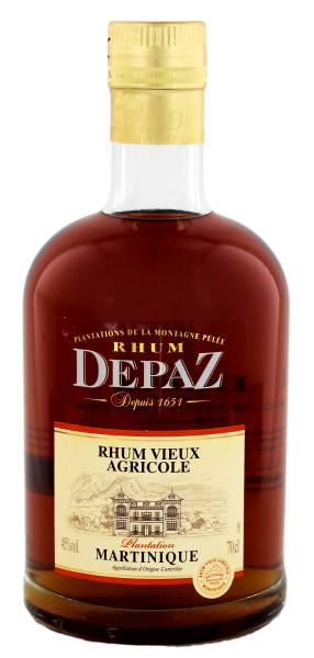Depaz Plantation Rum, 0,7 L, 45%