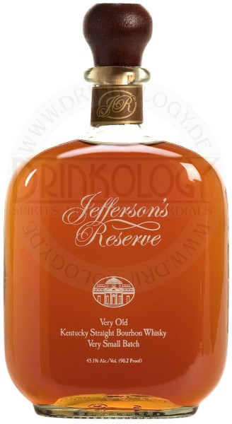 Jeffersons Reserve Very Small Batch Bourbon Whiskey 0,7L 45,1%
