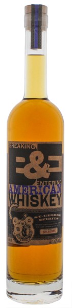 St. George Breaking & Entering American Whiskey 0,7L 43%