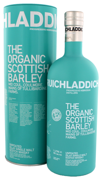 Bruichladdich The Organic Scottish Barley Malt Whisky 1,0 L, 50%