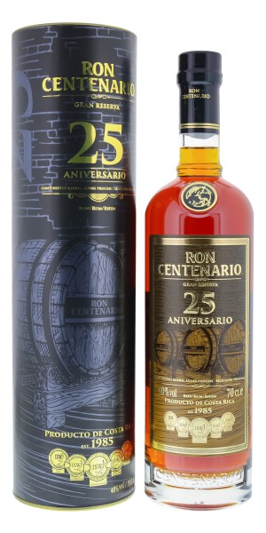 Centenario Rum Gran Reserva 25 Years Old 0,7L 40%