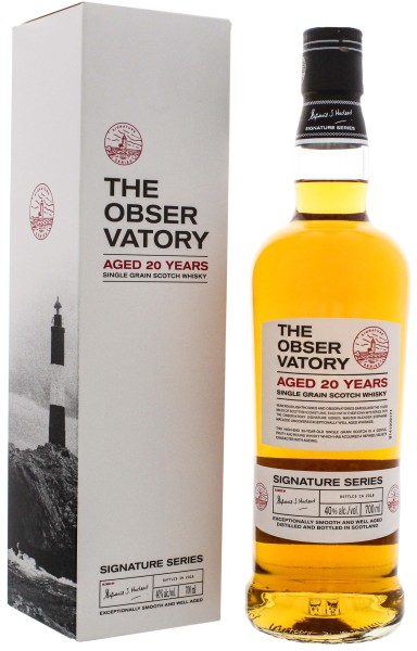 The Observatory 20 Jahre Signature Series Single Grain Whisky 0,7L 40%