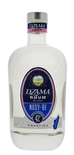 Dzama Rhum Nosy-Be Blanc Prestige 0,7L 42%