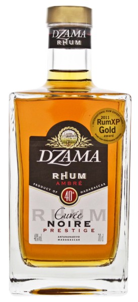 Dzama Rhum Noire Cuvee Prestige, 0,7 L