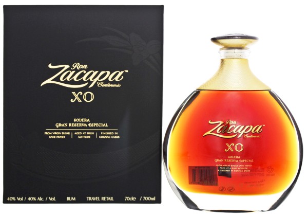 Zacapa Centenario Rum XO Solera Gran Reserva 0,7L 40%