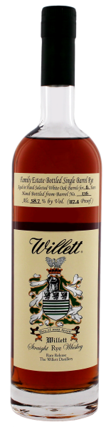 Willett Family Estate Rye Whiskey 6 Jahre, 0,7L, 58,7%