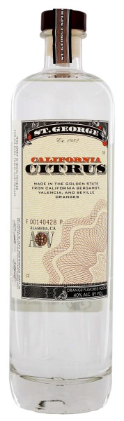 St George California Citrus Vodka 0,7L 40%
