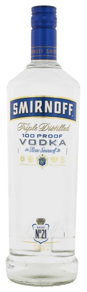 Smirnoff Vodka Blue Label, 1 L, 50%
