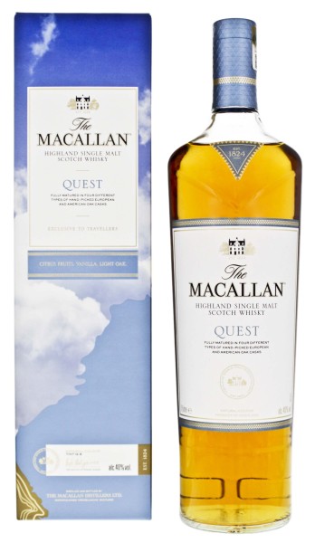 Macallan Highland Single Malt Whisky Quest 1,0L 40%