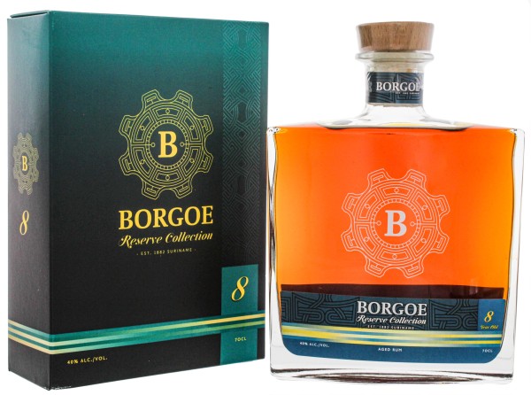 Borgoe Rum Grand Reserve 8 Years Old, 0,7 L, 40%
