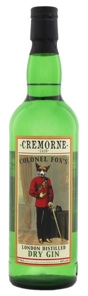 Cremorne 1859 Colonel Fox Dry Gin 0,7L 40%