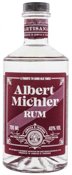 Michlers Jamaica & Trinidad Artisanal White Rum 0,7L 40%