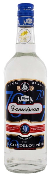Damoiseau Rhum Blanc 1,0L 50%