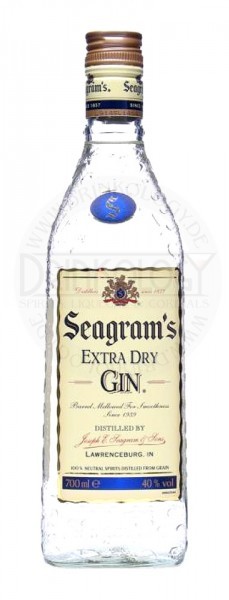 Seagrams Extra Dry Gin, 0,7 L, 40%