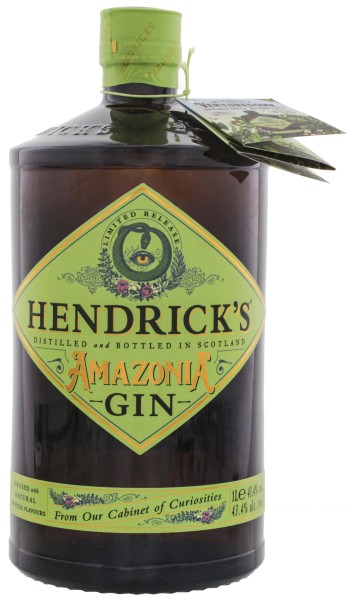Hendrick's Gin Amazonia Limited Release 1,0L 43,4%