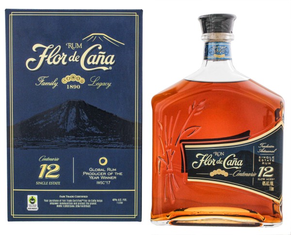 Flor de Cana Rum Centenario -12- 1,0L 40%