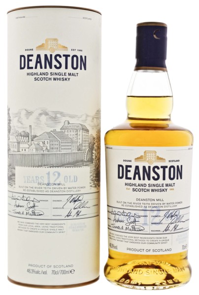 Deanston Single Malt Whisky 12 Years Old 0,7L 46,3%