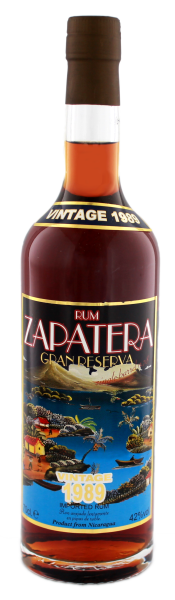 Zapatera Rum Gran Reserva Vintage 1989 0,7L 42%