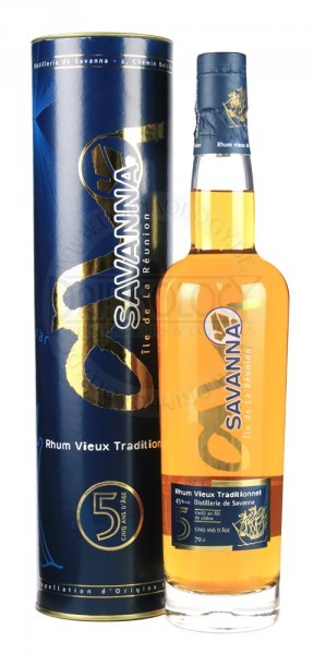 Savanna Rhum Vieux Traditionnel 5 Years Old 0,7L 43%