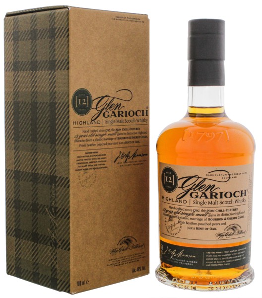 Glen Garioch Single Malt Whisky 12 Jahre, 0,7 L, 48%
