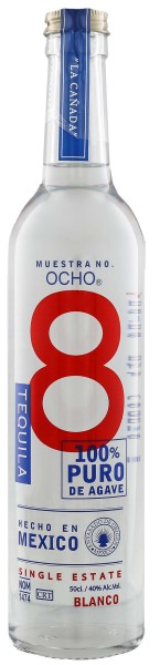 Ocho Tequila Blanco, 0,5 L, 40%