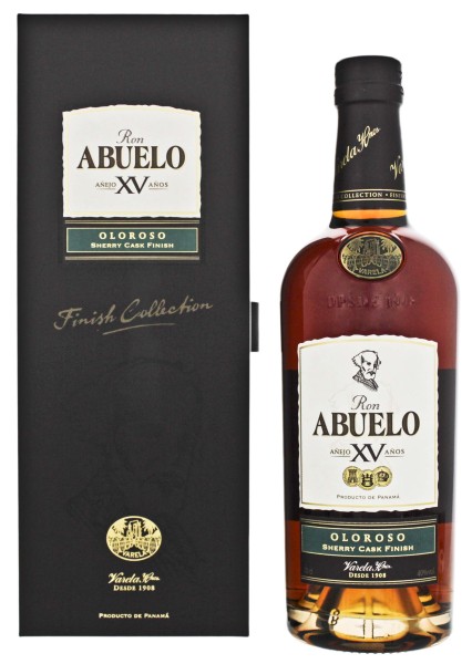 Abuelo Rum 15 Jahre Oloroso Sherry Cask Finish 0,7L 40%