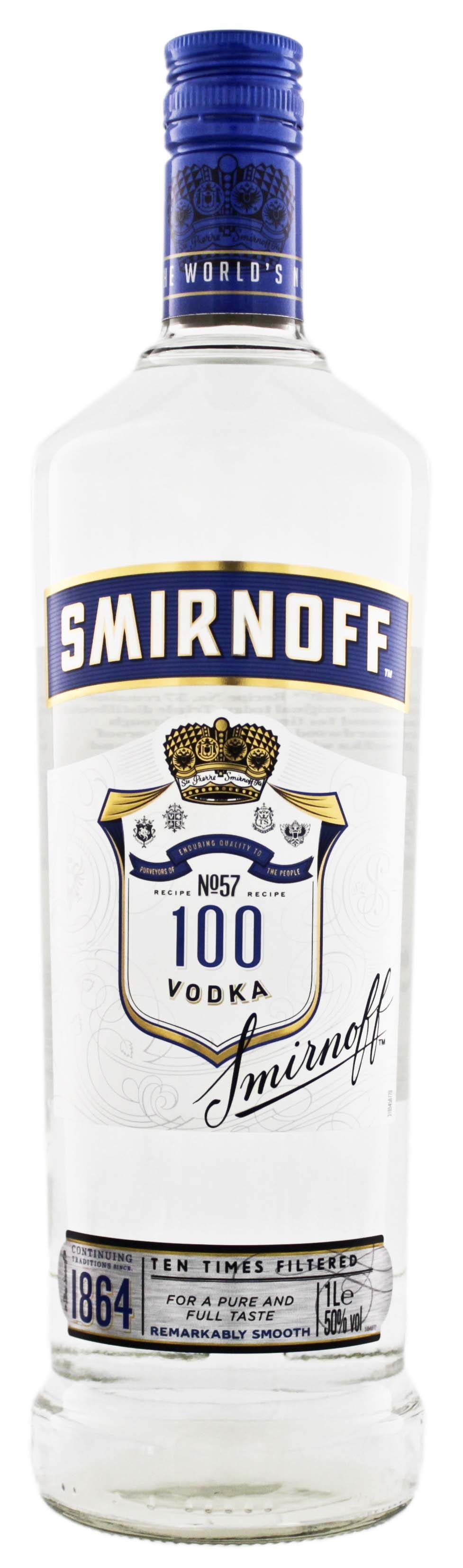 Smirnoff Vodka Blue Label jetzt kaufen! Wodka Online Shop & Spirituosen