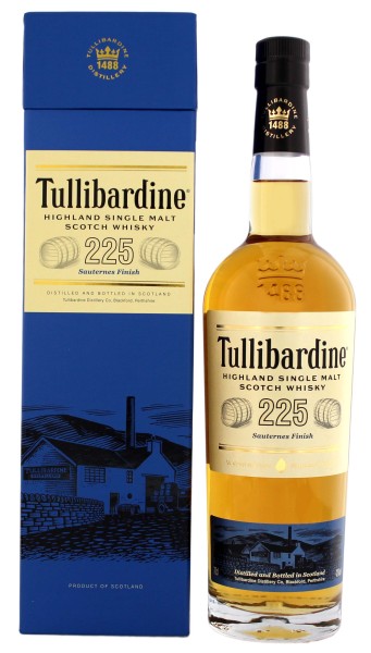 Tullibardine Single Malt Whisky 225 Sauternes Finish 0,7L 43%