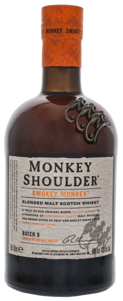 Monkey Shoulder Smokey Monkey Blended Malt Whisky 0,7L 40%