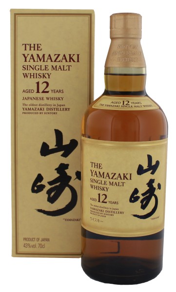 Yamazaki Pure Malt Whisky 12 Jahre, 0,7 L, 43%