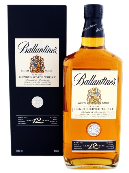 Ballantines Blended Scotch Whisky 12 Years Old