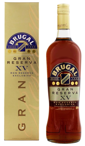 Brugal Gran Reserva XV Exclusiva 1,0L 38%