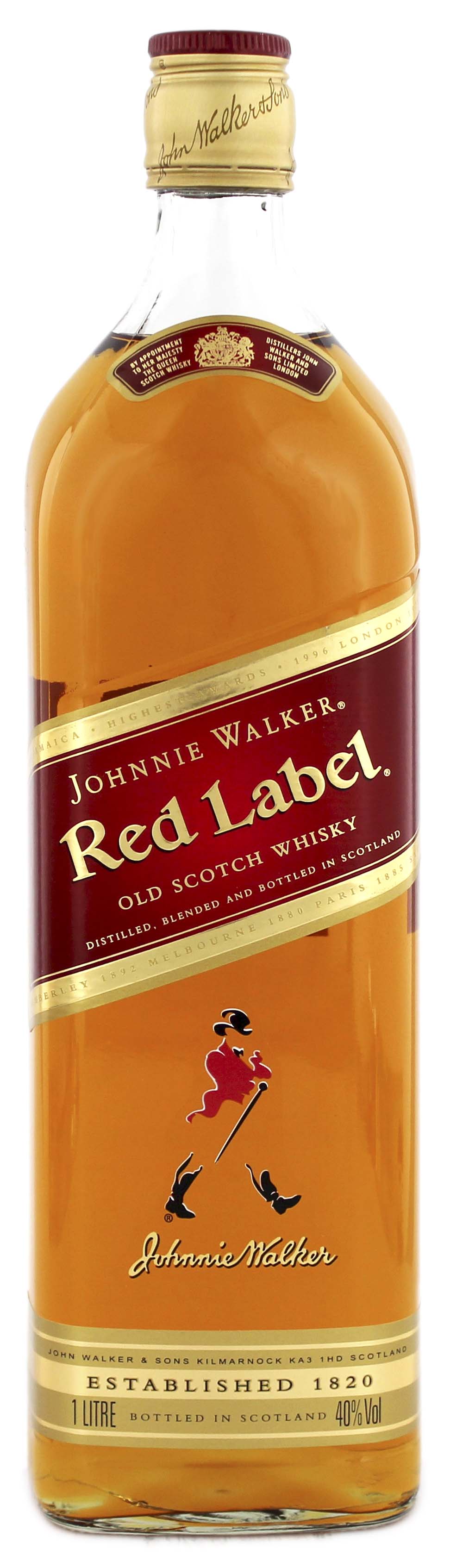 Johnnie Shop Scotch Red Whisky kaufen Online Walker Whisky Label im