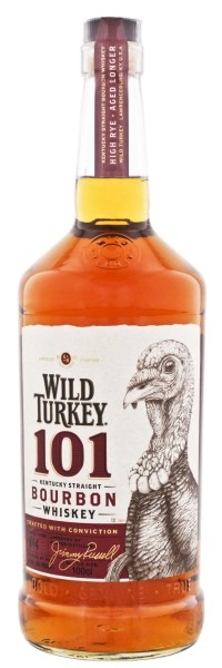 Wild Turkey Straight Bourbon Whiskey 101 Proof 1,0L 50,5%