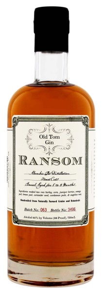 Ransom Old Tom Gin 0,7L 44%