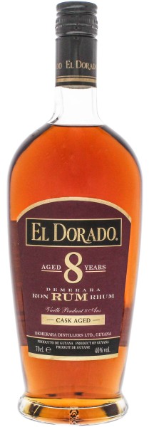 El Dorado Rum 8 Years Old 0,7L 40%