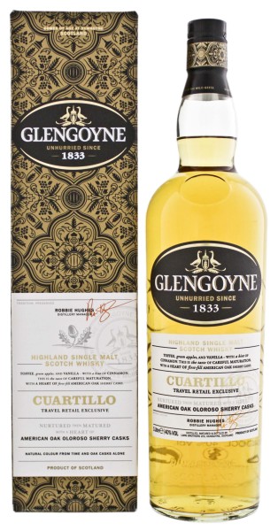 Glengoyne Cuartillo Highland Single Malt Whisky 1,0L 40%