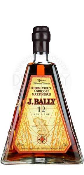 J. Bally Rhum Vieux Agricole 12 Years Old, 0,7 L, 45%