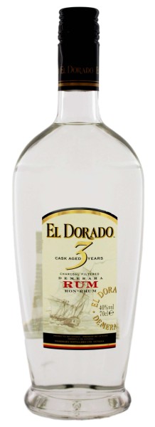 El Dorado Rum 3 Years Old 0,7L 40%