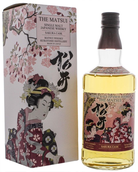 The Matsui Sakura Cask Single Malt Whisky 0,7L 48%